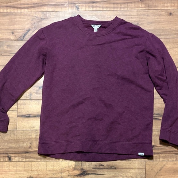 Orvis Sweaters - Orvis Burgundy Crewneck Sweater